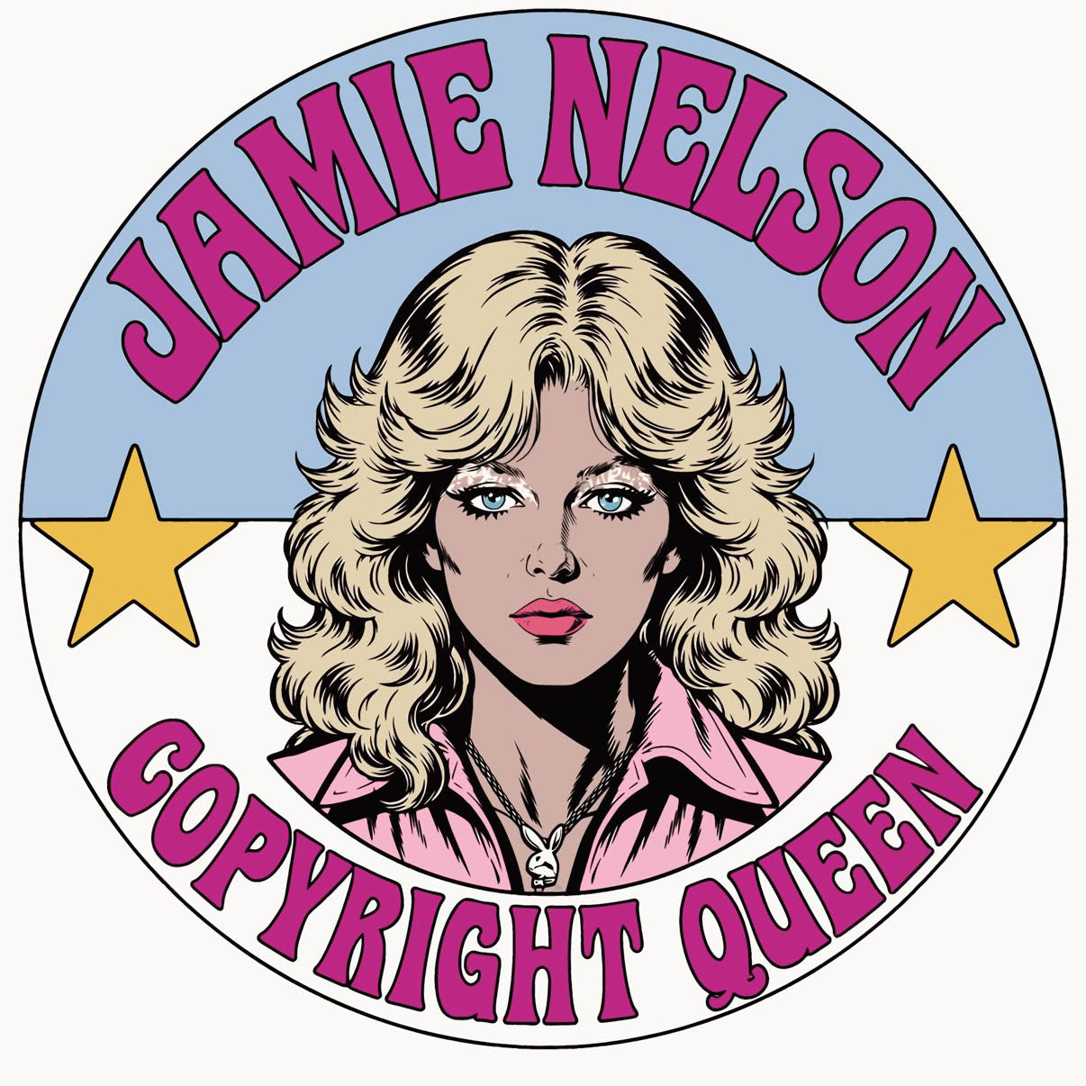 Copyright Queen Portrait: Jamie Nelson x No Class Merchandise Patch