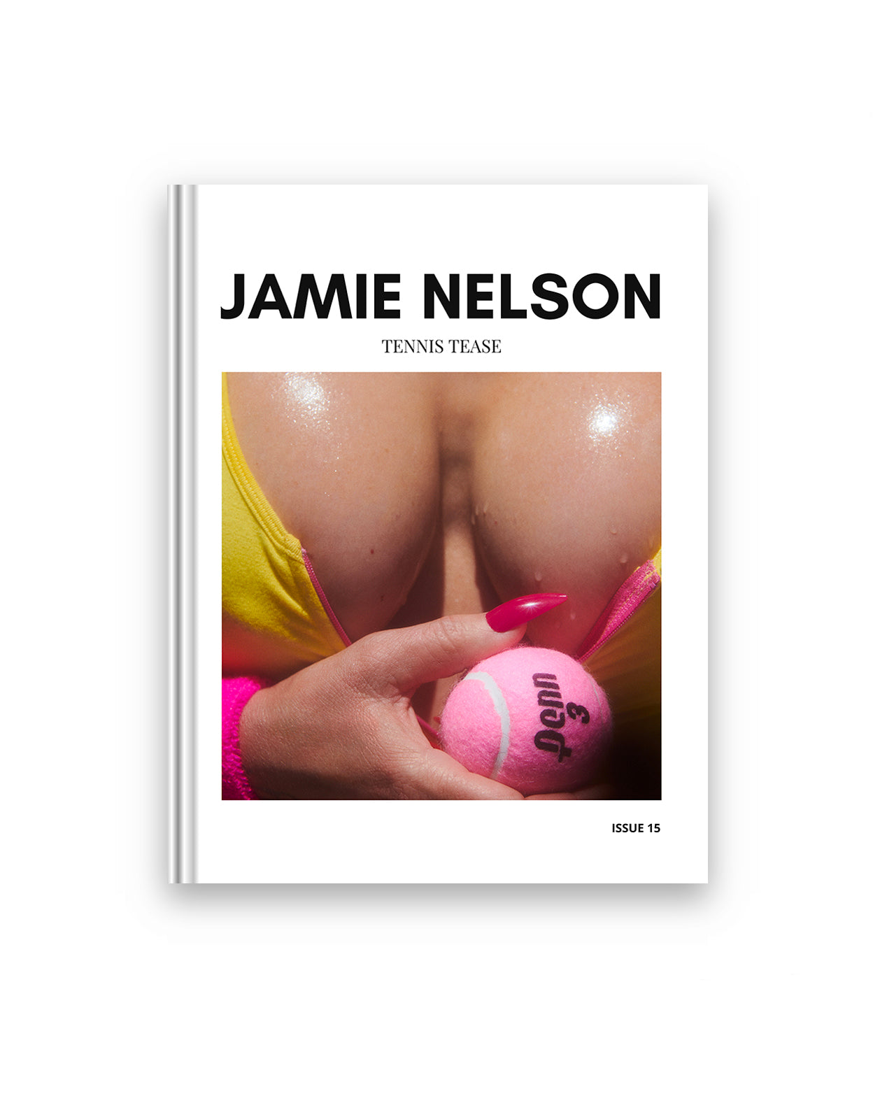 Book cover featuring a person holding a pink tennis ball with 'JAMIE NELSON' branding.