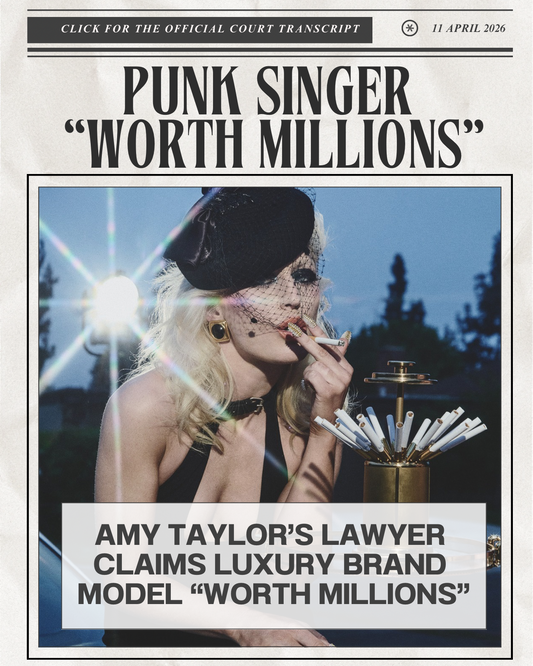 Amy Taylor v. Jamie Nelson: Amy Taylor singer of Amyl and the Sniffers "Worth Millions" lawyer says in court
