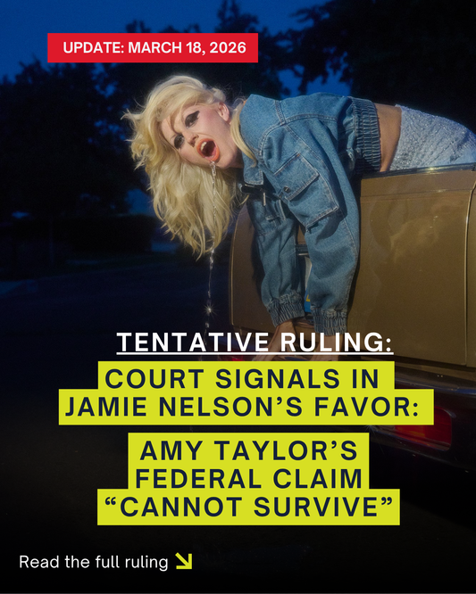 Amy Taylor v Jamie Nelson. Court signals in Jamie Nelson's favor and signals that Amy Taylor's federal claim "cannot survive".