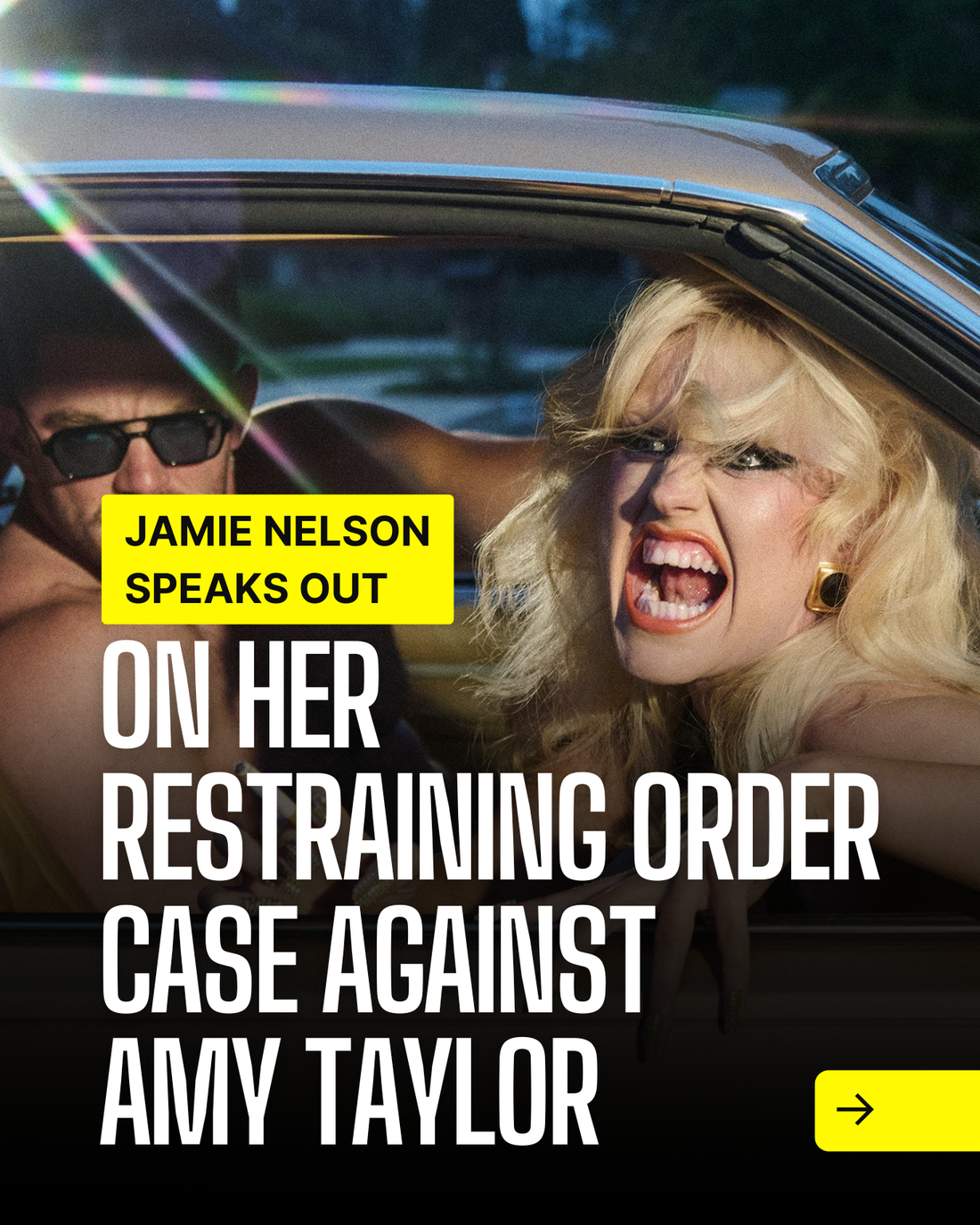 Amy Taylor v Jamie Nelson. Nelson speaks out on her restraining order petition against Amy Taylor Amyl and the Sniffers.