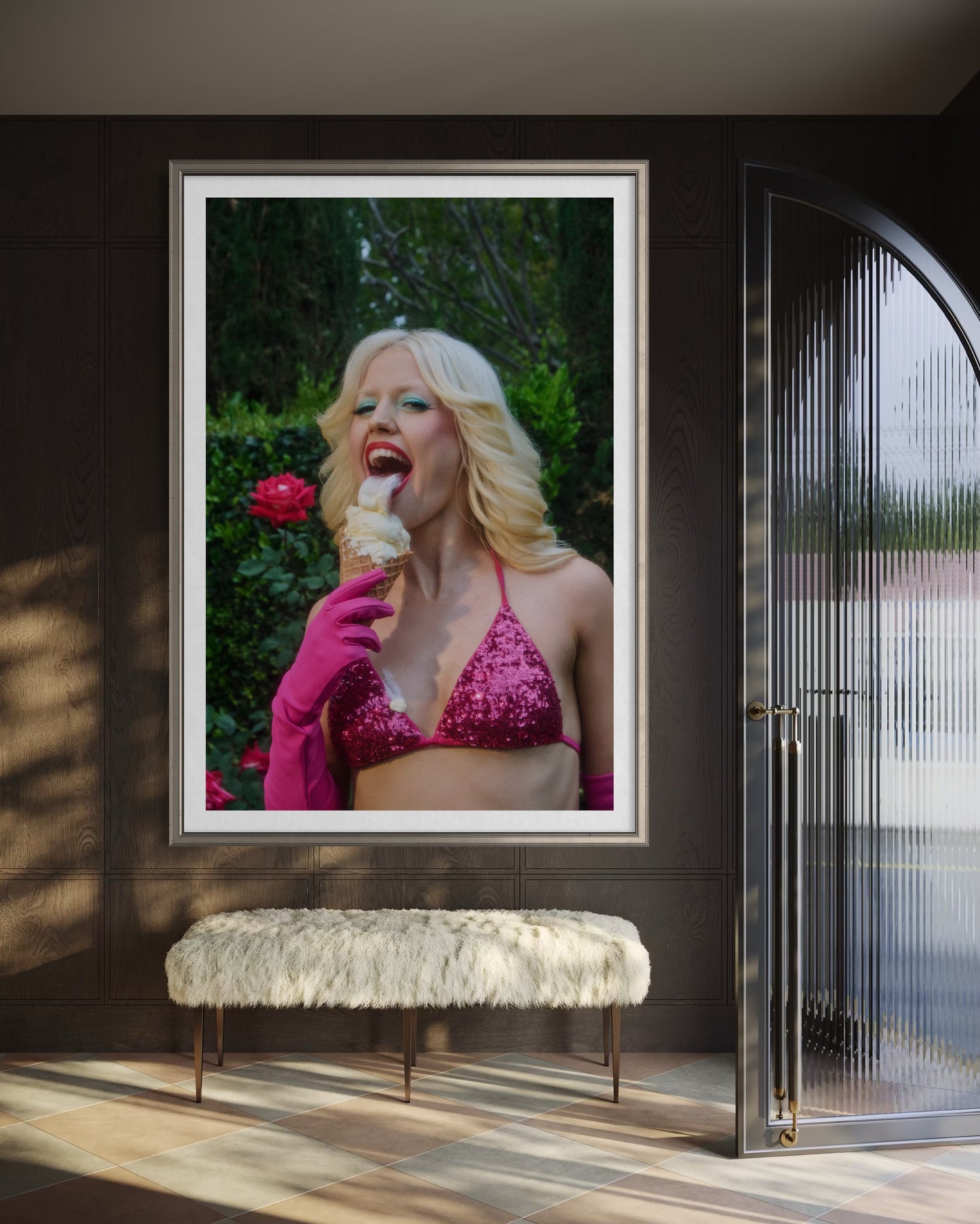 Amy Taylor (Amyl and the Sniffers band) portrait by Jamie Nelson, award-winning Los Angeles female fine art photographer.