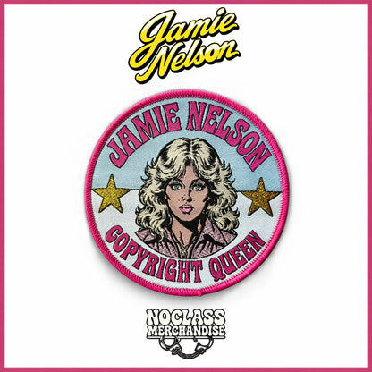 Copyright Queen Portrait: Jamie Nelson x No Class Merchandise Patch