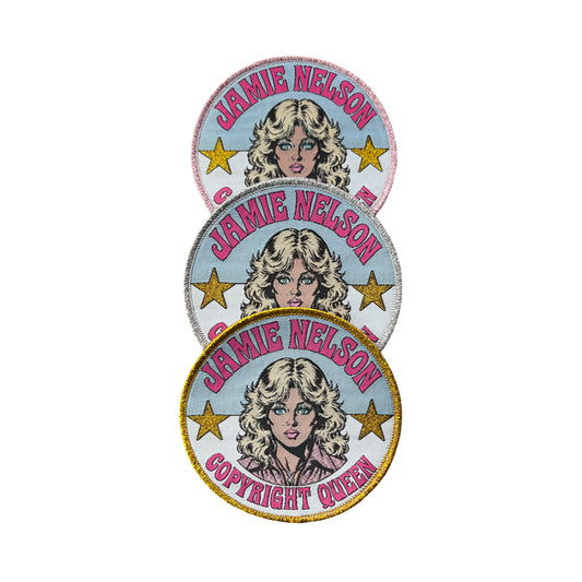 Copyright Queen Portrait: Jamie Nelson x No Class Merchandise Patch