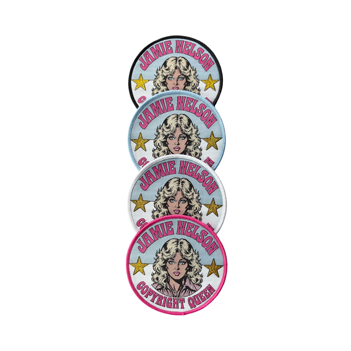 Copyright Queen Portrait: Jamie Nelson x No Class Merchandise Patch