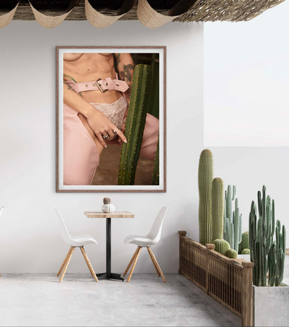 Her Big Cactus