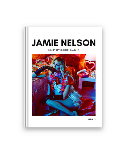 Book cover of 'Desperate Housewives' by Jamie Nelson with a colorful interior scene.