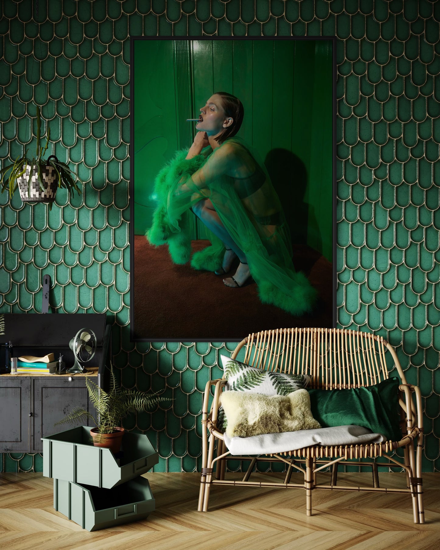 Green on Green